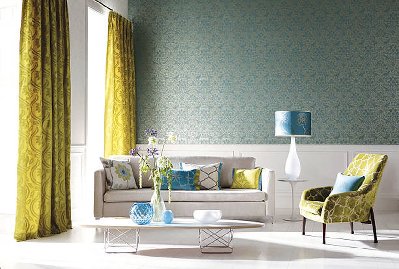 modern ways to use floral wallpaper (2)