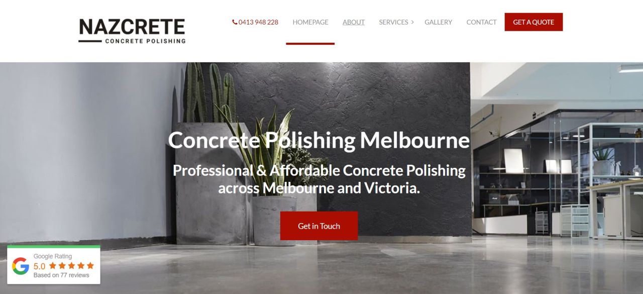 Nazcrete Epoxy Flooring & Coatings Melbourne